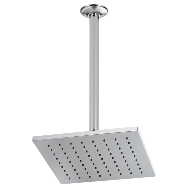 Delta Universal Showering Components 52159 Single-Setting Metal Raincan Shower Head, matte black - view 2