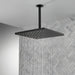 Delta Universal Showering Components 52159 Single-Setting Metal Raincan Shower Head, matte black - view 5