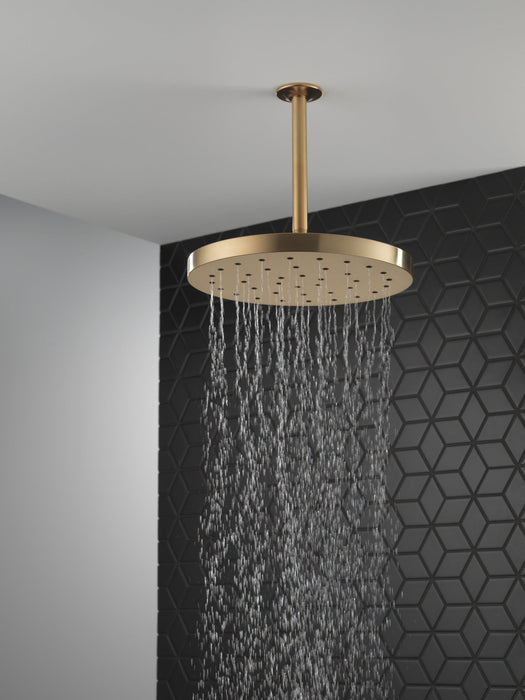 Delta Universal Showering Components 52160 H2Okinetic Single-Setting Shower Head with Ultrasoak, lumicoat champagne...