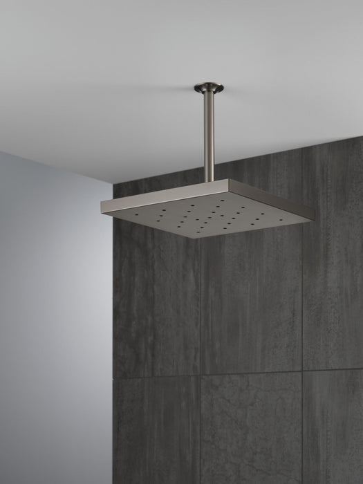Delta Universal Showering Components 52161 H2Okinetic Single-Setting Shower Head with Ultrasoak, lumicoat black stainless...