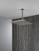 Delta Universal Showering Components 52161 H2Okinetic Single-Setting Shower Head with Ultrasoak, lumicoat black stainless...