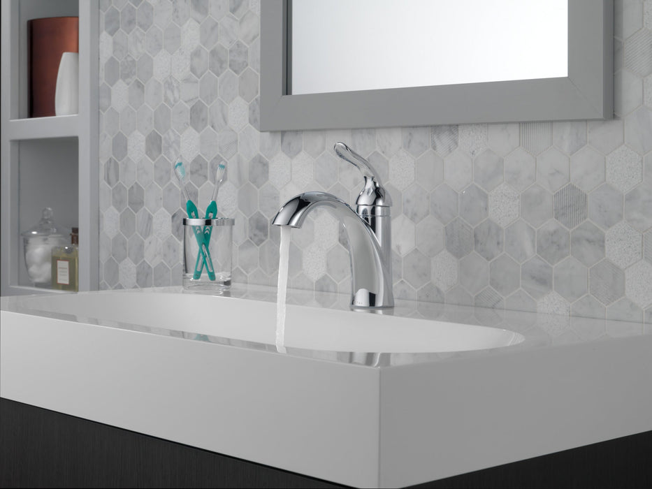 Delta Lahara 538 Single Handle Bathroom Faucet, chrome - view 2
