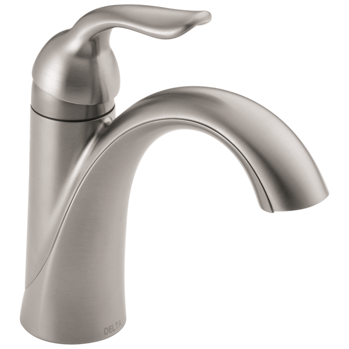 Delta Lahara 538 Single Handle Bathroom Faucet, stainless