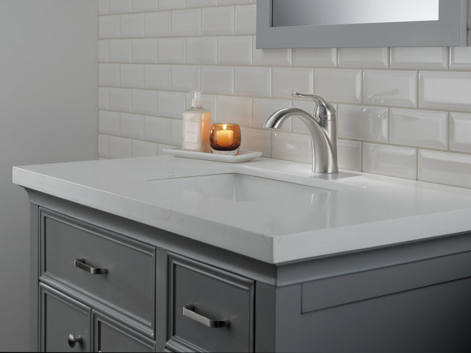 Delta Lahara 538 Single Handle Bathroom Faucet, stainless - view 3