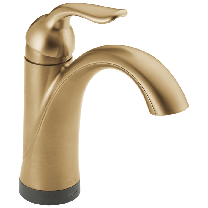 Delta Lahara 538T Touch2O Bathroom Faucet with Touchless Technology, champagne bronze