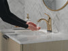 Delta Lahara 538T Touch2O Bathroom Faucet with Touchless Technology, champagne bronze - view 5