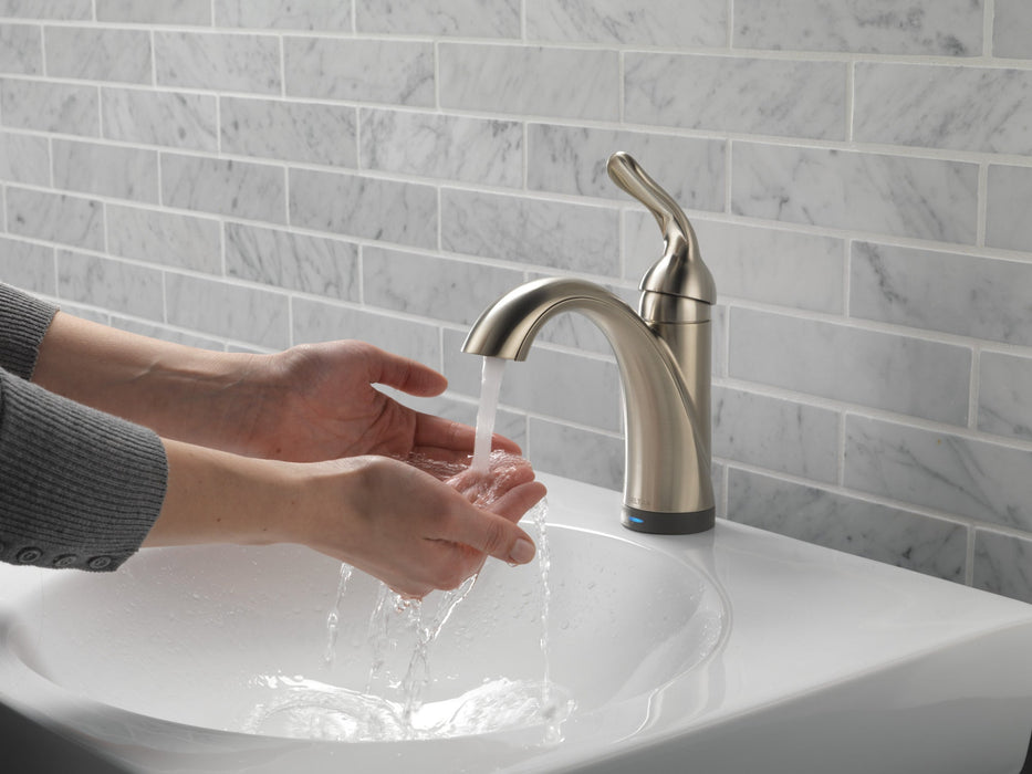 Delta Lahara 538T Touch2O Bathroom Faucet with Touchless Technology, stainless - view 3