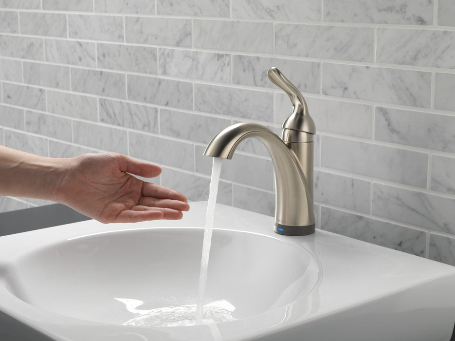 Delta Lahara 538T Touch2O Bathroom Faucet with Touchless Technology, stainless - view 4