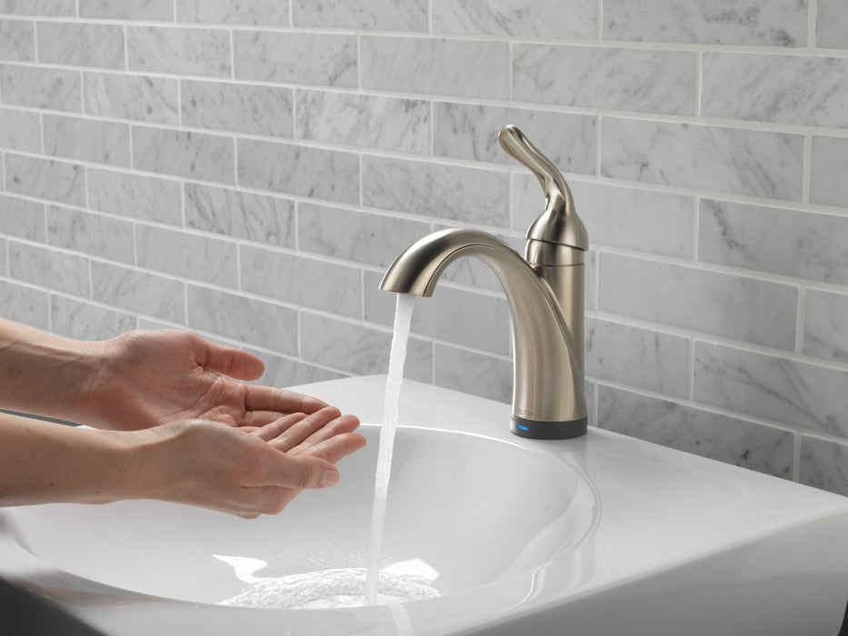 Delta Lahara 538T Touch2O Bathroom Faucet with Touchless Technology, stainless - view 5