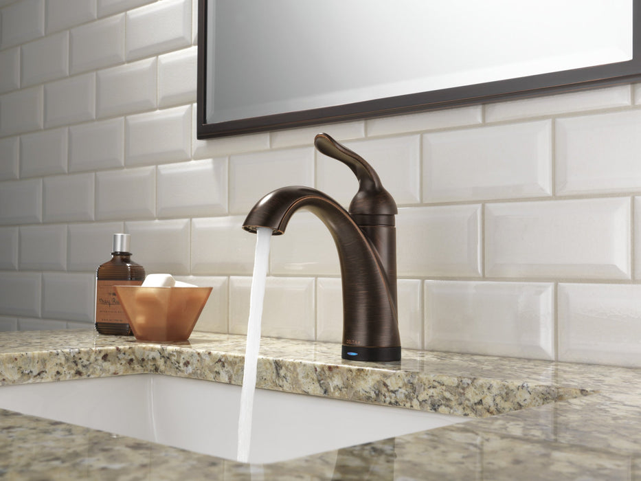 Delta Lahara 538T Touch2O Bathroom Faucet with Touchless Technology, venetian bronze - view 4