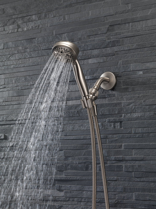 Delta Universal Showering Components 54434 Premium 5-Setting Shower Mount Hand Shower, stainless steel - view 3
