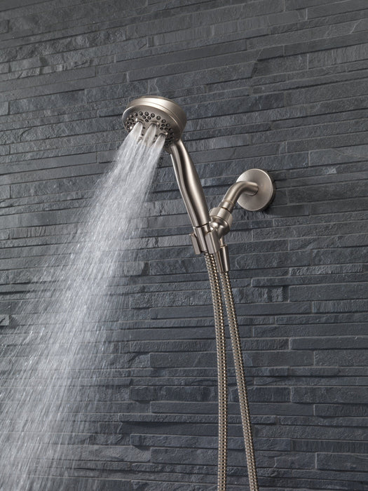 Delta Universal Showering Components 54434 Premium 5-Setting Shower Mount Hand Shower, stainless steel - view 4