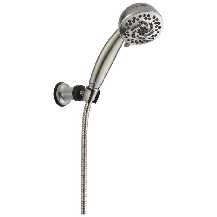 Delta Universal Showering Components 55436 Premium 5-Setting Fixed Wall Mount Hand Shower