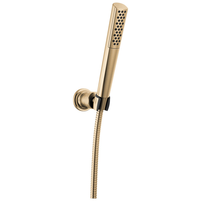 Delta Universal Showering Components 55808 Premium Single-Setting Adjustable Wall Mount Hand Shower, lumicoat champagne...
