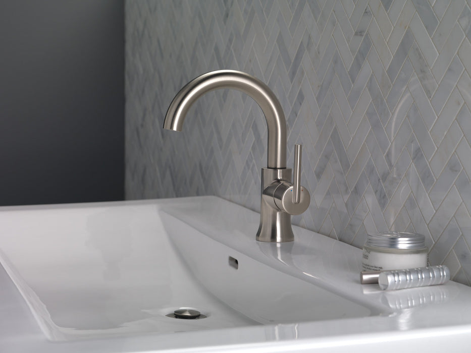 Delta Trinsic 559HA Single Handle High-Arc Bathroom Faucet, stainless - view 4