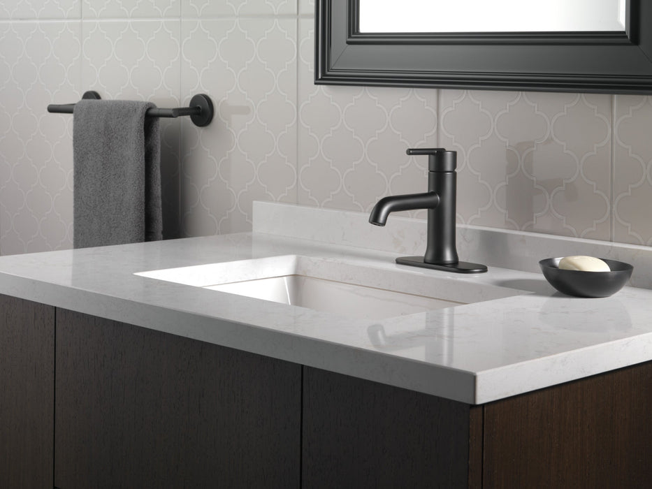 Delta Trinsic 559LF Single Handle Bathroom Faucet, matte black - view 3
