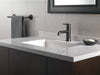Delta Trinsic 559LF Single Handle Bathroom Faucet, matte black - view 4