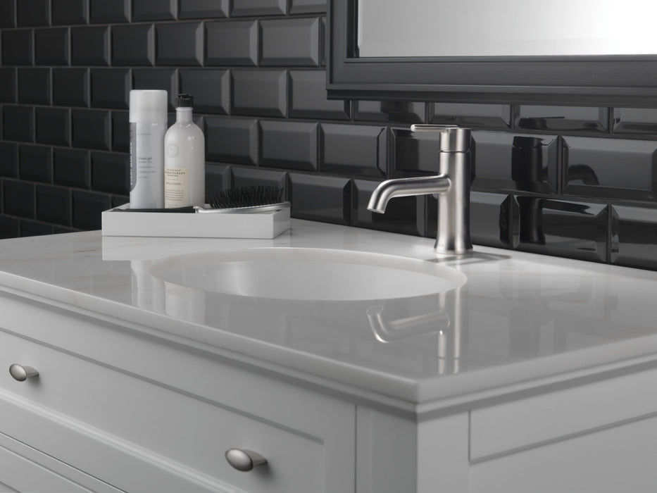 Delta Trinsic 559LF Single Handle Bathroom Faucet, stainless - view 4