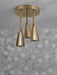 Delta Universal Showering Components 57140 H2OKINETIC Pendant Raincan Shower Head, champagne bronze - view 3