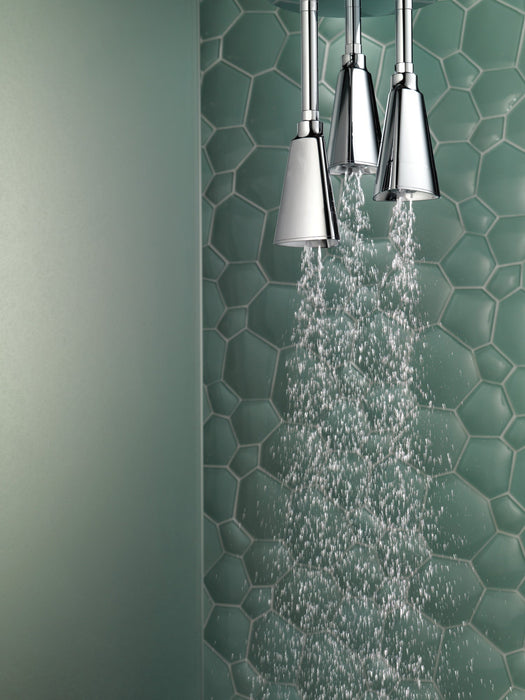 Delta Universal Showering Components 57140 H2OKINETIC Pendant Raincan Shower Head, chrome - view 2