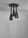 Delta Universal Showering Components 57140 H2OKINETIC Pendant Raincan Shower Head, matte black - view 3