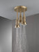 Delta Universal Showering Components 57190 H2OKINETIC Pendant Raincan Shower Head with LED Light, champagne bronze - view 2