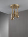 Delta Universal Showering Components 57190 H2OKINETIC Pendant Raincan Shower Head with LED Light, champagne bronze - view 3