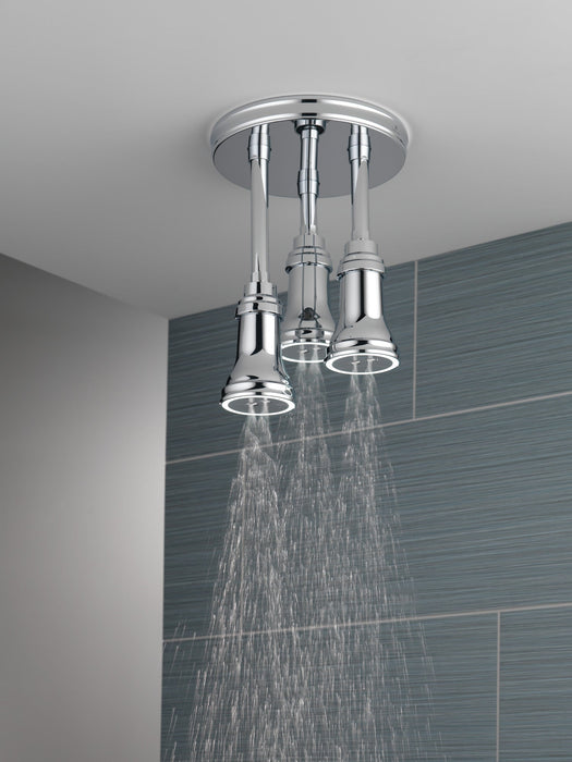 Delta Universal Showering Components 57190 H2OKINETIC Pendant Raincan Shower Head with LED Light, chrome - view 2