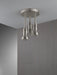 Delta Universal Showering Components 57190 H2OKINETIC Pendant Raincan Shower Head with LED Light, stainless steel - view 3