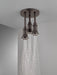 Delta Universal Showering Components 57190 H2OKINETIC Pendant Raincan Shower Head with LED Light, venetian bronze - view 2