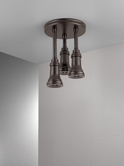 Delta Universal Showering Components 57190 H2OKINETIC Pendant Raincan Shower Head with LED Light, venetian bronze - view 3