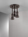 Delta Universal Showering Components 57190 H2OKINETIC Pendant Raincan Shower Head with LED Light, venetian bronze - view 3