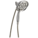 Delta Universal Showering Components 58471 H2OKINETIC In2ition 4-Setting Two-in-One Shower, stainless