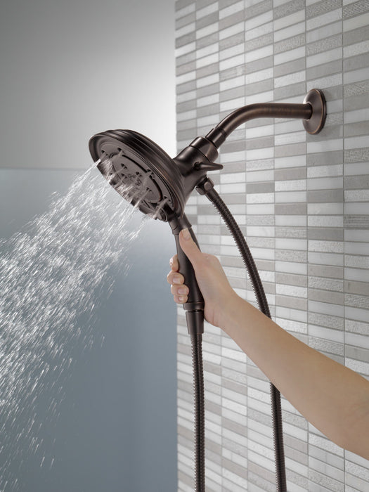 Delta Universal Showering Components 58471 H2OKINETIC In2ition 4-Setting Two-in-One Shower, venetian bronze - view 5