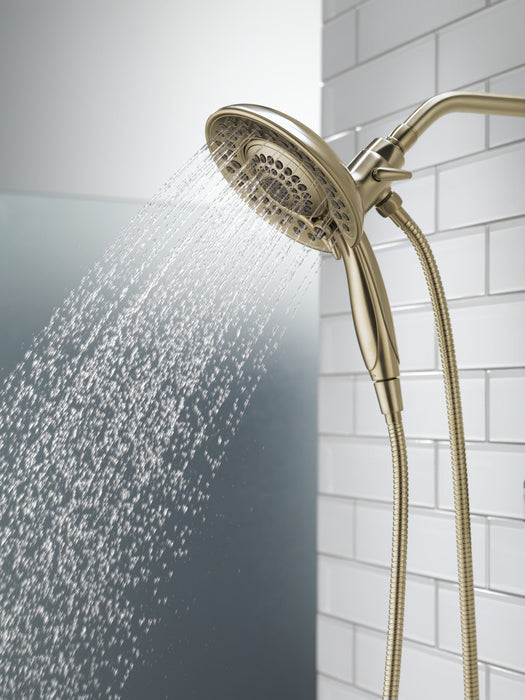 Delta Universal Showering Components 58569 In2ition 5-Setting Two-in-One Shower, champagne bronze - view 4