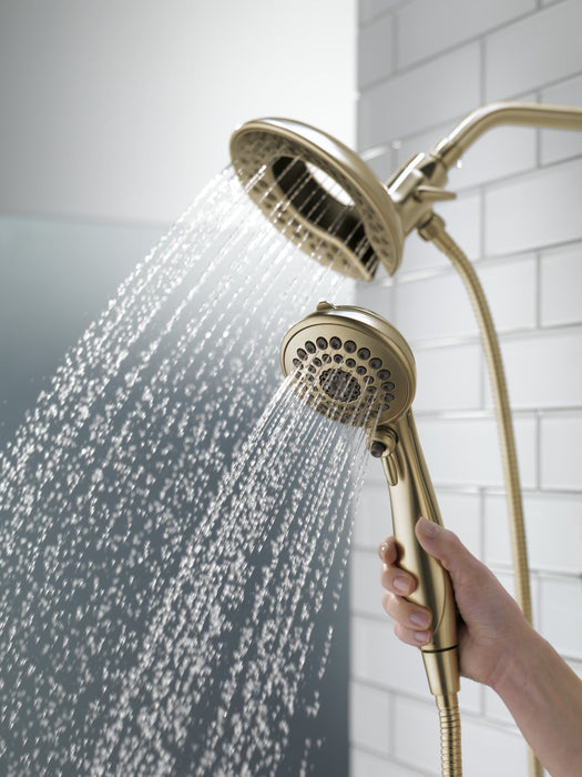 Delta Universal Showering Components 58569 In2ition 5-Setting Two-in-One Shower, champagne bronze - view 5