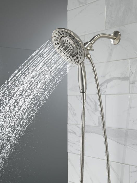 Delta Universal Showering Components 58569 In2ition 5-Setting Two-in-One Shower, stainless - view 3