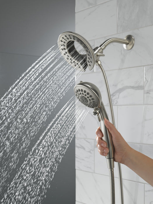 Delta Universal Showering Components 58569 In2ition 5-Setting Two-in-One Shower, stainless - view 5