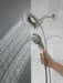 Delta Universal Showering Components 58569 In2ition 5-Setting Two-in-One Shower, stainless - view 5