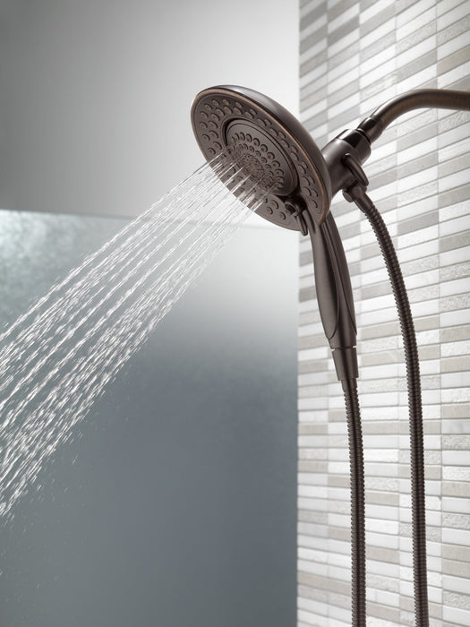 Delta Universal Showering Components 58569 In2ition 5-Setting Two-in-One Shower, venetian bronze - view 4