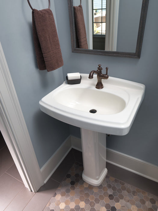 Delta Cassidy 597LF Single Handle Bathroom Faucet, venetian bronze - view 5