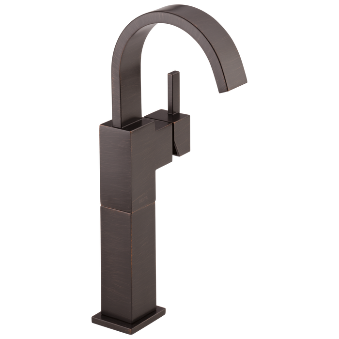 Delta Vero 753LF Single Handle Vessel Bathroom Faucet, venetian bronze
