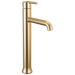 Delta Trinsic 759 Single Handle Vessel Bathroom Faucet, champagne bronze
