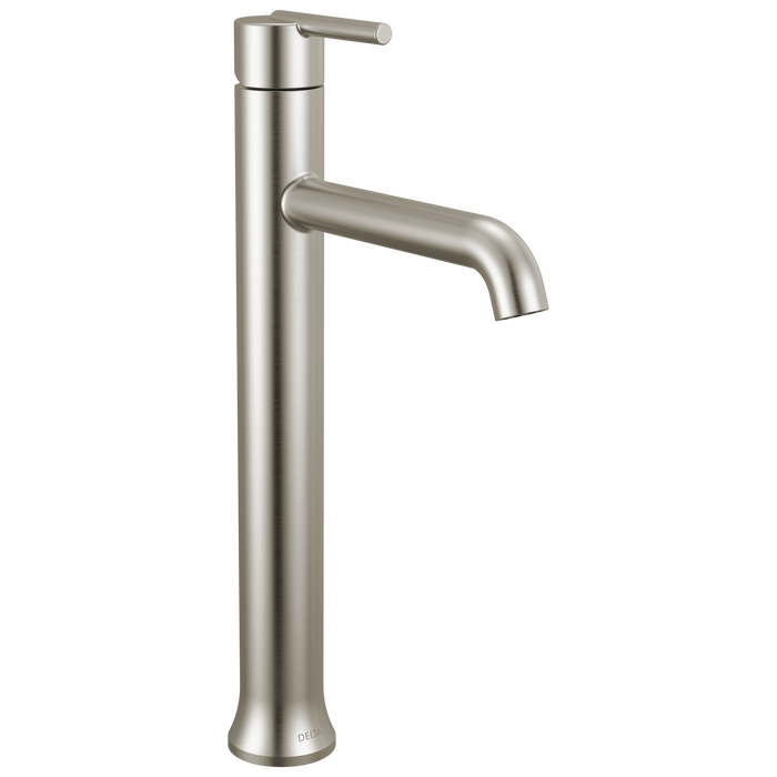 Delta Trinsic 759 Single Handle Vessel Bathroom Faucet, stainless