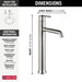 Delta Trinsic 759 Single Handle Vessel Bathroom Faucet, stainless - view 2