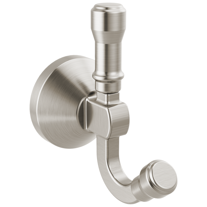 Delta Broderick 78435 Double Robe Hook, stainless