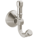 Delta Broderick 78435 Double Robe Hook, stainless