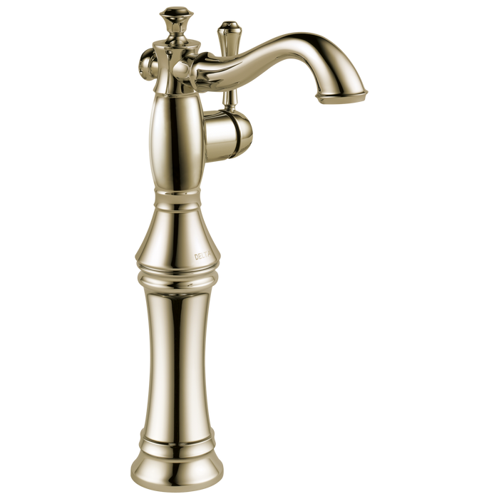 Delta Cassidy 797LF Single Handle Vessel Bathroom Faucet, polished nickel