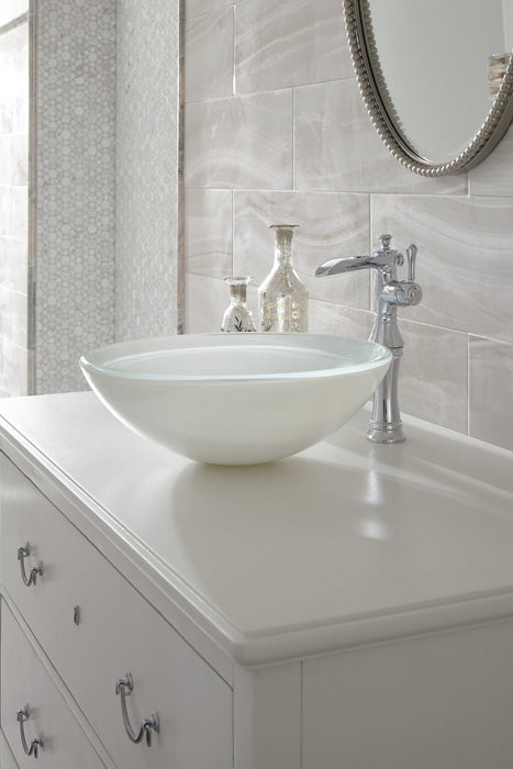 Delta Cassidy 798LF Single Handle Channel Vessel Bathroom Faucet, chrome - view 4