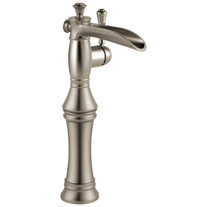 Delta Cassidy 798LF Single Handle Channel Vessel Bathroom Faucet, stainless